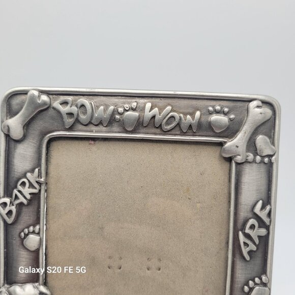 Metal Dog Picture Frame for Man's Best Friend 5 x 7 - Picture 2 of 8